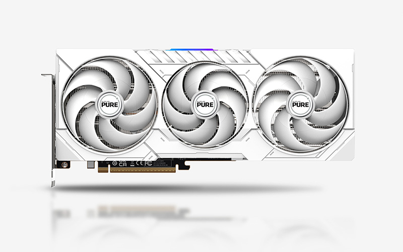 Offizielles Produktbild der SAPPHIRE PURE AMD Radeon RX 9070 XT